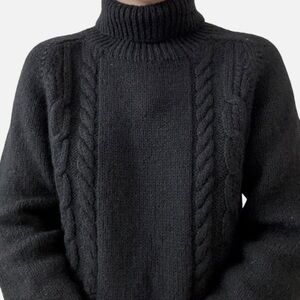 JCrew Wool Cable knit Sweater
